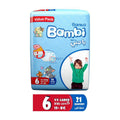 Sanita Bambi -  Baby Diapers Value Pack Size 6, XX-Large, +KG18, 21 Count