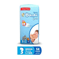 Sanita Bambi -  Baby Diapers Giant Pack Size 3, Medium, 5-9 KG, 54 Count