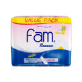Fam - Romance Natural Cotton Feel, Maxi Thick,Non-Wings Super Sanitary Pads, 40 pads-Fam