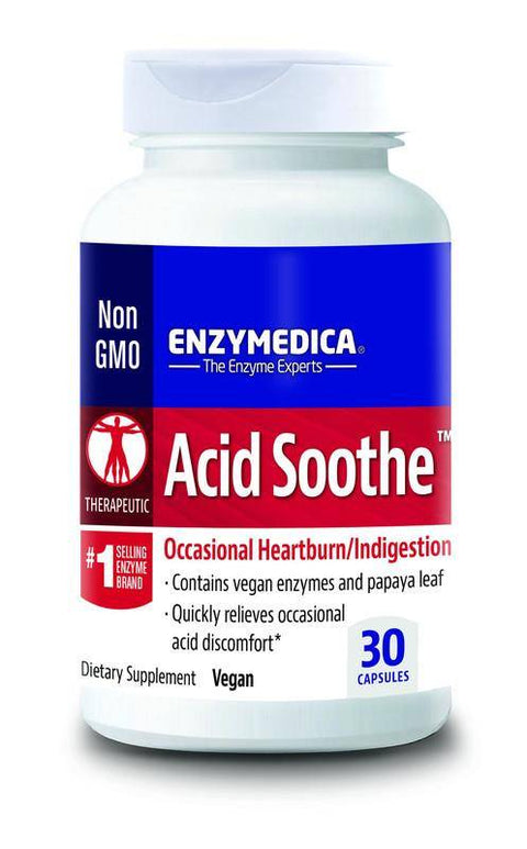 Enzymedica - Acid Soothe 30 Capsules