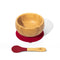 Avanchy - Baby Bamboo Stay Put Suction BOWL + Spoon