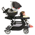 Graco - Ready2Grow Click Connect LX Double Stroller - Gotham