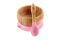 Avanchy - Baby Bamboo Stay Put Suction BOWL + Spoon-Avanchy