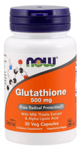Now -  Glutathione 500Mg  60 Veg Capsules