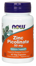 Now -  Zinc Picolinate  60 Veg Capsules