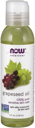 Now - Grapeseed Oil, 100% Pure 4 Fl. Oz.