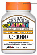 21st Century - C 1000mg Prolonged Release 110 Tablets