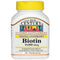 21st Century - Biotin 10,000mcg 60 Tablets