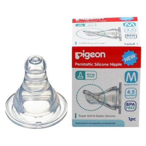 Pigeon - Peristaltic Nipple 1Pcs Box