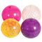 TickiT - Sensory Flashing Balls - Set of 4 Flashing LED Balls - Blue, Pink, Yellow and Clear - Light Up Bouncy Balls for Toddlers