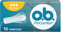 O.B  - Tampons, ProComfort, Normal, Pack of 16 tampons