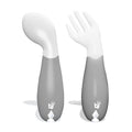 Babyjem - Plastic Angled  Fork & Spoon  Set 6 Months+