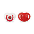 Mamajoo - 2X Silicone Orthodontic Soothers 0 Month +