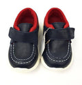 Vicco - Velcro Leather Shoes - Navy_EU 21