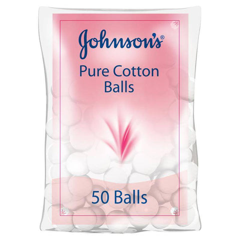Johnson's Baby - Baby Pure Cotton Balls, 50 balls