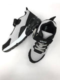 Vicco - Lace-Up Velcro Sport Shoes - Gray/Black_EU 35