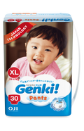 Genki - Baby Diaper- XL Jumbo 30 pcs