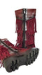 Vicco - Leather Finge Boots Red-Vicco