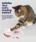 Petstages -  Hunt 'N Swat Treat Tumbler Treat Dispensing Cat Toy