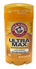 A&H -  Ultra Max Uncented Deodorant 73g