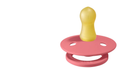 Bibs - Pacifier Size 1 - Baby 0-6M (1pc) - Coral