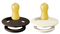 Bibs - Colour Size 1 - Baby Beginner 0-6M (2pcs) - Chocolate/Ivory