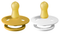 Bibs - Colour Size 1 - Baby Beginner 0-6M (2pcs) - Mustard/White