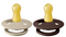 Bibs - Colour Size 1 - Baby Beginner 0-6M (2pcs) - Sand/Chestnut