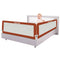 Baby Safe - Safety Bed Rail XL (150X42cm) Brown-Baby Safe