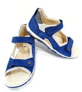 Panda - Young Leather Sandals - blue_EU 40