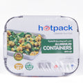 Hotpack - Aluminum Container.250 Cc   - 10Pcs