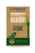 Hotpack - Wooden Fork |50 Pieces