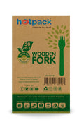 Hotpack - Wooden Fork |50 Pieces