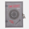 Tiger Tribe -Lockable Diary - Top Secret