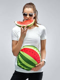 Mamagama - My Watermelon Bump T-shirt - Extra Large