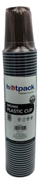 Hotpack - Brown Plastic Kahwa Cup 4 Oz - 50Pc