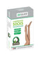 Go Silver - Over Knee High Compression Socks,Class 2 (23-32 Mmhg) Open Toe With Silicon - Flesh - Size 7