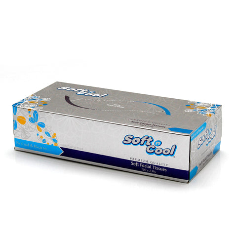 Soft N Cool - Facial Tissue 2Ply - 5Box