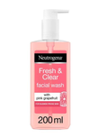 Neutrogena  - , Fresh & Clear Facial Wash, Pink Grapefruit & Vitamin C, 200ml