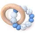 One.Chew.Three - Duo Teether - Blue Marble