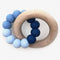 One.Chew.Three - Duo Teether - Blue Ombre