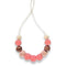 One.Chew.Three - Ruby Necklace - Coral