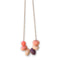 One.Chew.Three - Olivia Necklace - Coral
