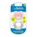 Dr. Browns - Advantage Pacifier - Stage 1, Pink Stars, 2-Pack
