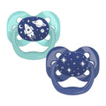 Dr. Browns - Advantage Pacifier - Stage 1, Blue Space, 2-Pack-Dr. Browns