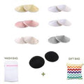 Pikkaboo - 14 Pcs Organic 3D Washable Breast Pads + Laundry Bag and Storage Bag