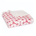 Aden+Anais - Silky Soft Dream Blanket Berry Shibori