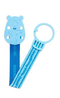 Suavinex - Bear Soother Clip With Ribbon Blue L1