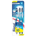 Signal - Toothbrush Shiny White Medium Multipack x 3 pcs