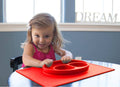 Eazy Kids - Plate Square Red